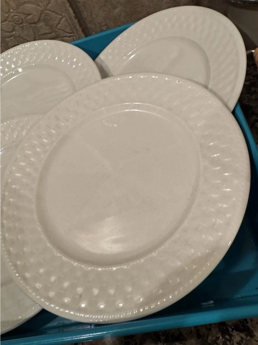 6Pfaltzgraff  Traditions Weave Salad Plate 7 3/4